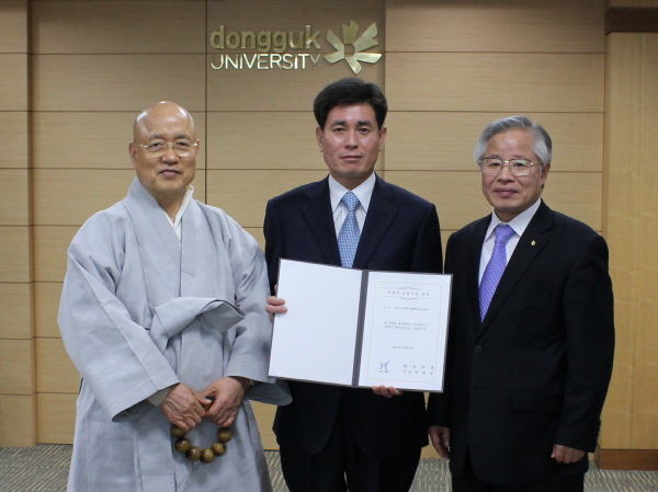 화성약품 이종극 대표,동국대 선센터 건립기금 쾌척