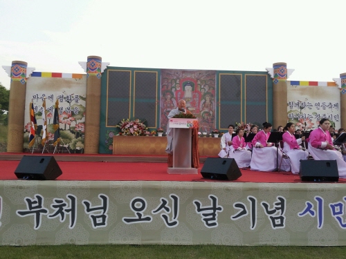 천년고도 경주서 첫 범 종단 연등축제(종합)