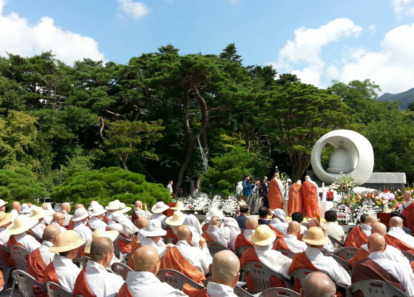 월산 대종사 16주기 추모 다례재 봉행